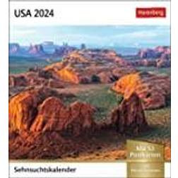 Harenberg USA Sehnsuchtskalender 2024 Foto Kalender