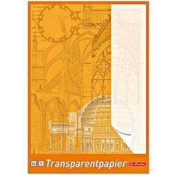 Herlitz 5 Transparentpapier-Block A4 65g/qm