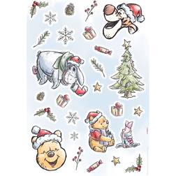 Komar Wandtattoo Winnie Pooh Christmas