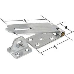 Vormann Sicherheitsüberfalle 105mm H.35mm STA Blau Verz