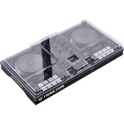 Decksaver Cover for Native Instruments Kontrol S2 Mk3,Light Edition,Smoked/Clear