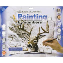 Royal Langnickel Junior Large Dancing Snow Paint By Number Kit