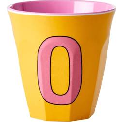 Rice Mugg Medium Bokstav O, Orange