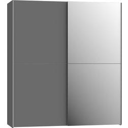 Edessa Garderobe 62 x 171 cm Mørkegrå Garderobeskab