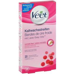 Veet Kaltwachs-streifen normale Haut