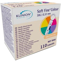 Klinion Softfine Lansett Steril 30G 110 st