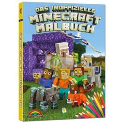 Das inoffizielle Minecraft Malbuch für Kinder und Jugendliche zum Ausmalen der Minecraft Welt