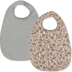 Konges Sløjd Bib 2-pack Safari/High Rise