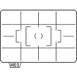 Pentax ML60 Visier, matt, kariert, K-7