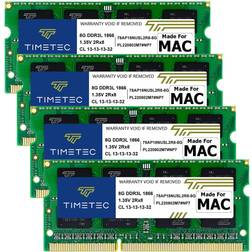 TIMETEC Hynix IC 32GB KIT(4x8GB) Compatible for Apple Late 2015 iMac 27-inch w/Retina 5K Display DDR3L 1866MHz 1867MHz PC3L-14900 2Rx8 CL13 1.35V