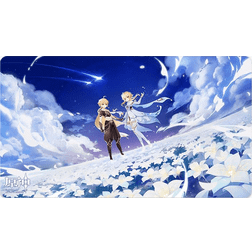 miHoYo Genshin Impact Twin Stars on Floral Sea Traveler Mouse Pad