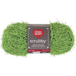 RED HEART Scrubby Yarn, Lime