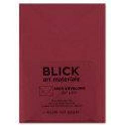 Blick Stationery 4 Bar Envelope, Red, 3-5/8" x 5-1/8" Pkg of 10