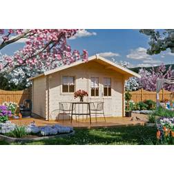 SKAN HOLZ Skan Holz Holz-Gartenhaus/Gerätehaus Malaga 1 (Gebäudefläche )