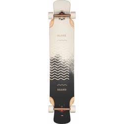 Globe Geminon XL 47" Longboard Completo bianco spray wave/black copper