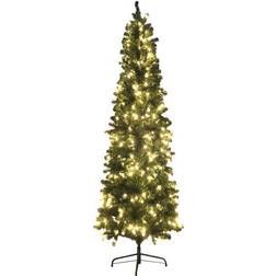 Northlight 34908537 Ft Pre-Lit Hazelton Spruce Pencil Artificial Christmas Tree