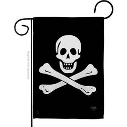 Breeze Decor 57032 Pirate 2-Sided Impression Garden Flag