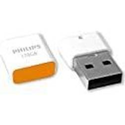 Philips USB 2.0 128GB Pico Edition Sunrise Orange