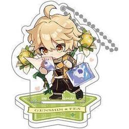 miHoYo Genshin Impact Genshin Fes 2021 Acrylic & Keychain Traveler Aether