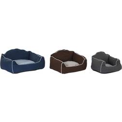 Dkd Home Decor Hundeseng 72 x 61 Grå Blå
