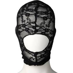 Master Series Lace Seduction Bondage-Maske Schwarz