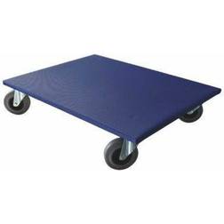 Furniture dolly, LxWxH 800 x 600 x 165 mm, rubber castors