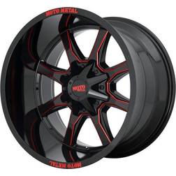 Moto Metal Moto Metal MO970, 20x10 Wheel with 8x170 Bolt Pattern Gloss Lip