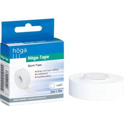 Höga weiß 2 m, längs- reißbar, unelastisch, hautfreundlich, Sport-Tape