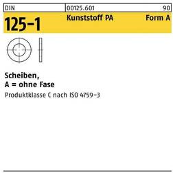 Lemvigh-Müller 20 DIN 125A Nylon Plan Skive Set of 100