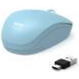 PORT Designs Silent Wireless Mouse Blau