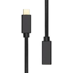 ProXtend USB-C Extension 5V 3A Black 1M