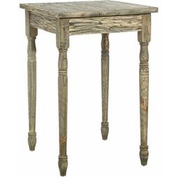 BigBuy Home D'appoint Naturel Gris 60 x 60 x 90 cm Table Basse 60x60cm