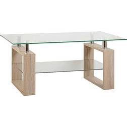 SECONIQUE Milan Glass Coffee Table