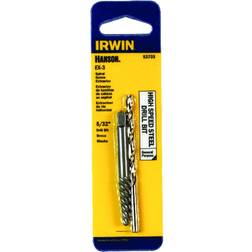 Irwin HANSON EX-3 Spiral Extractor and 5/32" Drill Bit Set, 53703