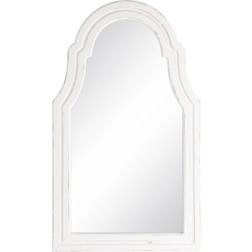 BigBuy Home 63 3 White Fir wood Wall Mirror