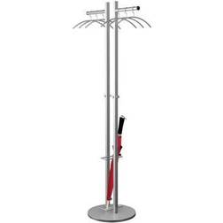 Garderobestativ Master Aluminium Sølv Stål 39,0 x 167,0 cm Tøjkrog