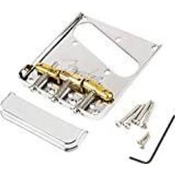 Fender 3-Saddle Top-Load/String-Through Tele Bridge Chrom Chrome