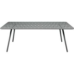 Fermob Table Rectangulaire Luxembourg Gris Aluminium Laqué