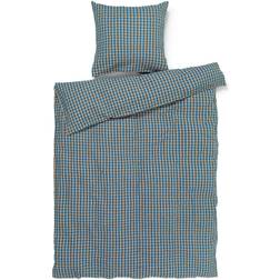 Juna Bæk & Bølge Set 150x210 50x60 cm Duvet Cover Blue (210x150cm)