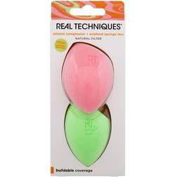 Real Techniques Makeup Sponges Makeup Sponge Sets Miracle Sponge Duo Complextion Sponge Airblend Sponge 2 Stk