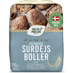 Surdejsboller med spelt 900 Valsemøllen