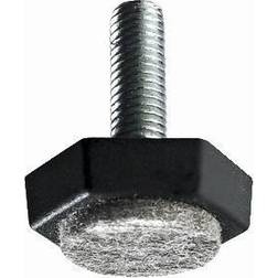 Hettich Hettich Möbelfuß mit Filz M8 x 23 mm Stahl/Kunststoff/Filz, 2 Stück