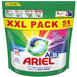 Ariel All-In-1 Pods Colours 51 Washes