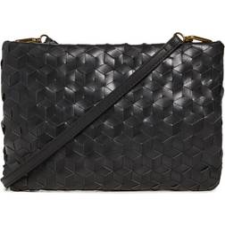 Madewell Puffy Woven Crossbody - Black