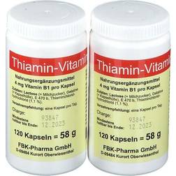 Vaniplan Pharma THIAMIN Kapseln Vitamin B1 240 St.