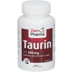 Zein Pharma Taurina 500 mg - 120 Cápsulas Vegetales 120 pcs