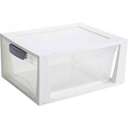 Sunware Schubladen-Box Omega 11 l weiss/transparent 37,5 x 29,5 x 17,5 cm Box