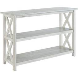 Benjara 2 Wooden Entryway Wall Shelf