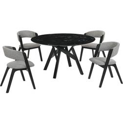 Armen Living Venus Rowan Dining Set