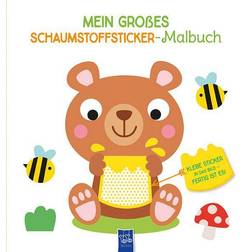 Mein großes Schaumstoffsticker-Malbuch Bär